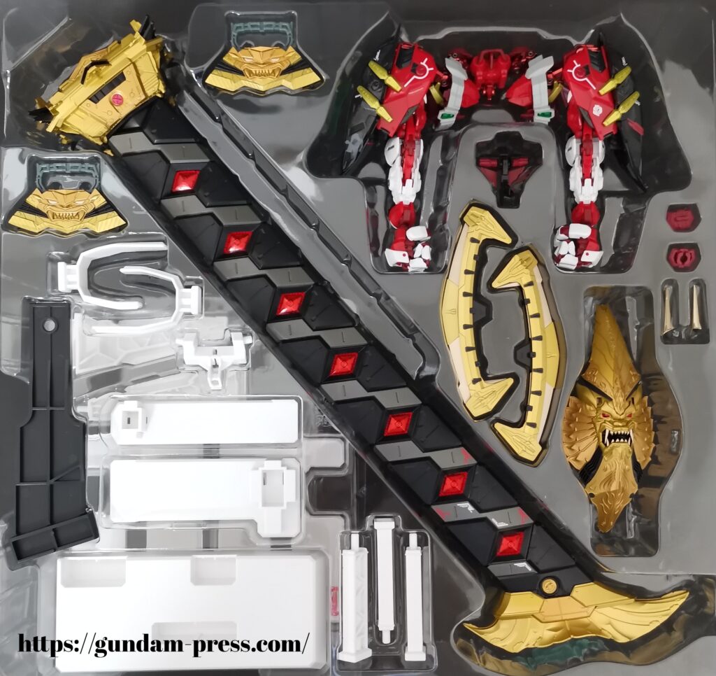 METAL BUILD(メタルビルド) パワードレッド&150ガーベラ·ストレート