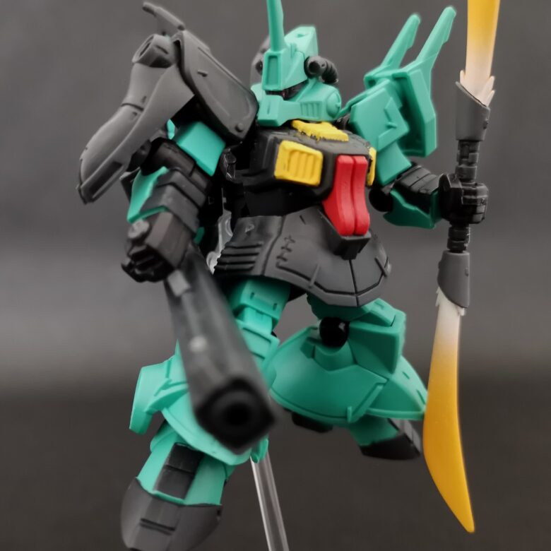 MOBILE SUIT ENSEMBLE 22 MS武器セットのビーム薙刀(ナギナタ)の塗装